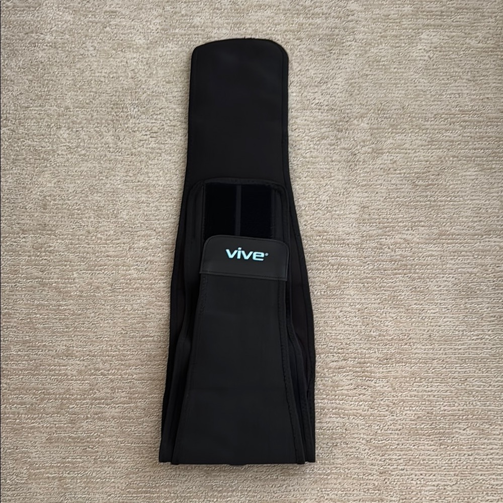 Vive Black Back Support Belt